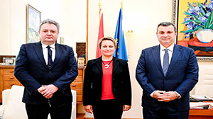 Governor Sejko receives representatives of the European Bank for Reconstruction and Development