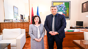 Governor Sejko receives the Ambassador of Japan in Tirana H.E, Kikuko Kato