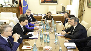 Governor Sejko meets representatives of the International Monetary Fund mission